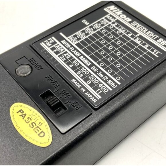 Nikon Series E 35mm Film Camera, SB-E Speedlight Vivitar Lens Cases Untested - Picture 13 of 14